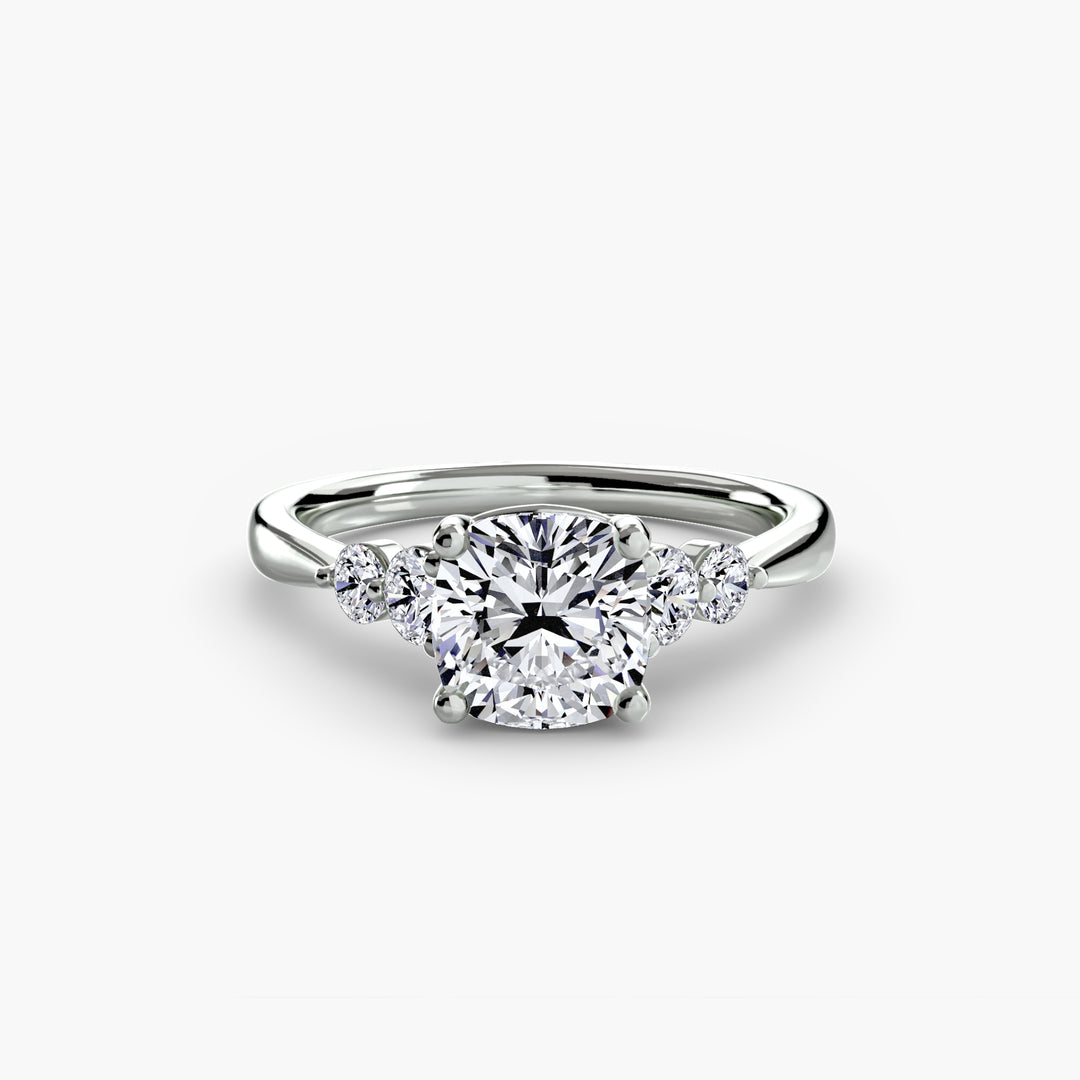 EDNA I Five Stone Diamond Engagement Ring