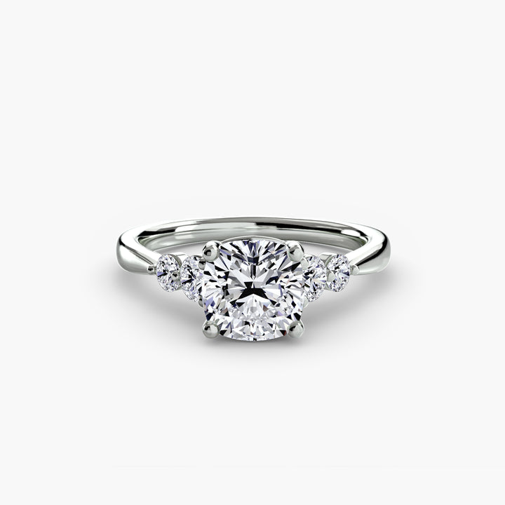 EDNA I Five Stone Diamond Engagement Ring