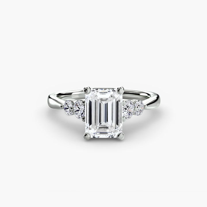 EDNA I Five Stone Diamond Engagement Ring