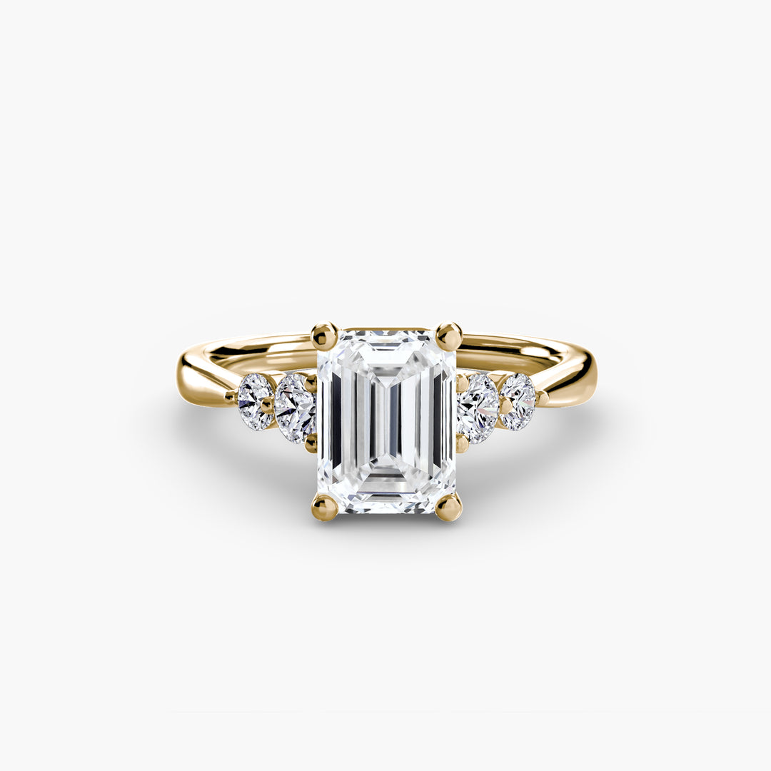 EDNA I Five Stone Diamond Engagement Ring