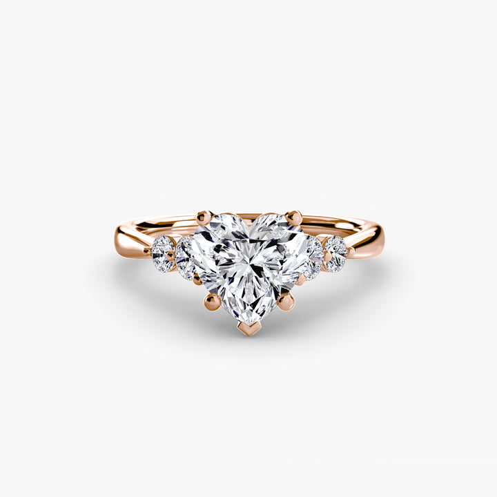 EDNA I Five Stone Diamond Engagement Ring