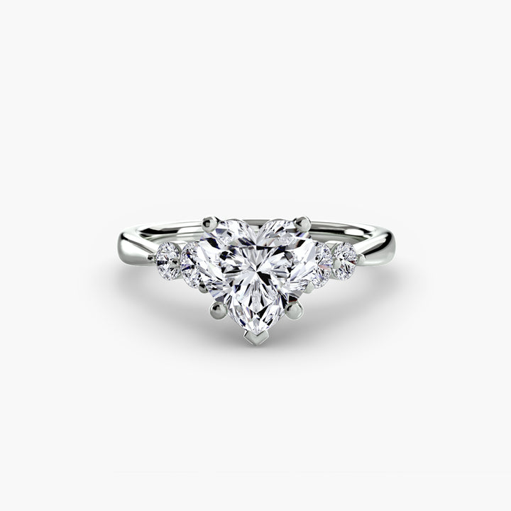 EDNA I Five Stone Diamond Engagement Ring