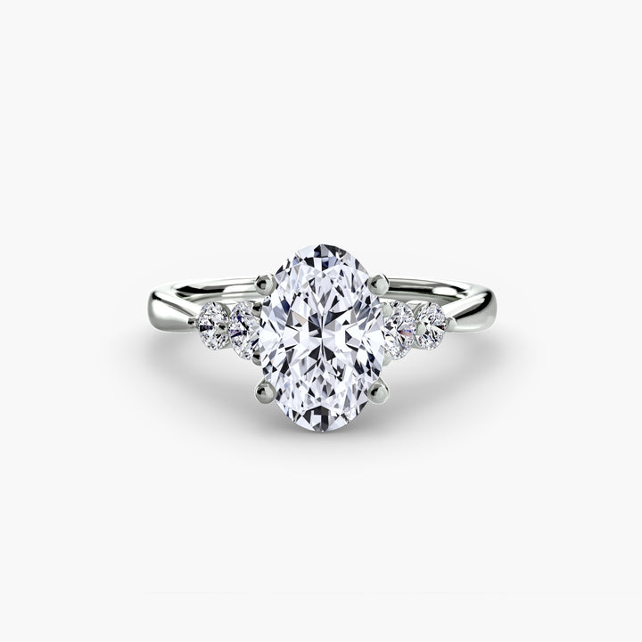 EDNA I Five Stone Diamond Engagement Ring