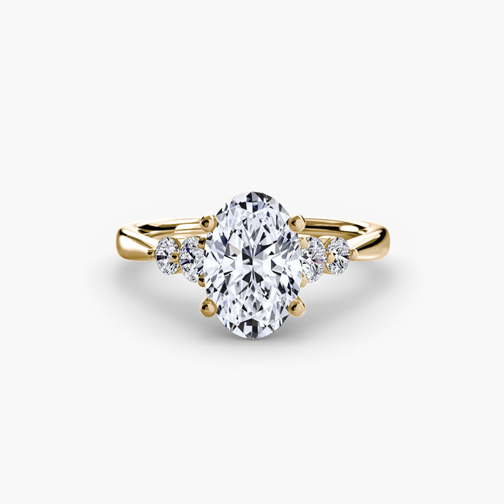 EDNA I Five Stone Diamond Engagement Ring