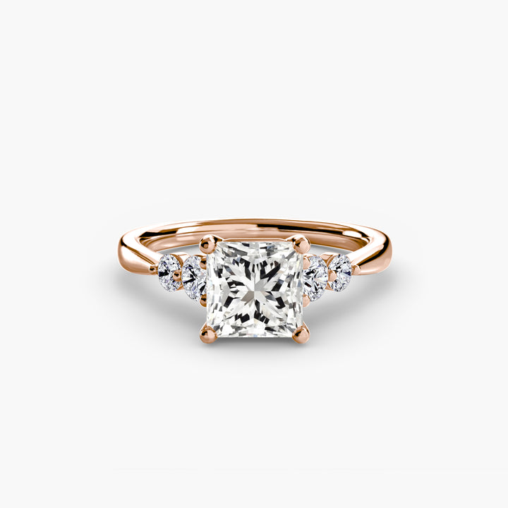 EDNA I Five Stone Diamond Engagement Ring