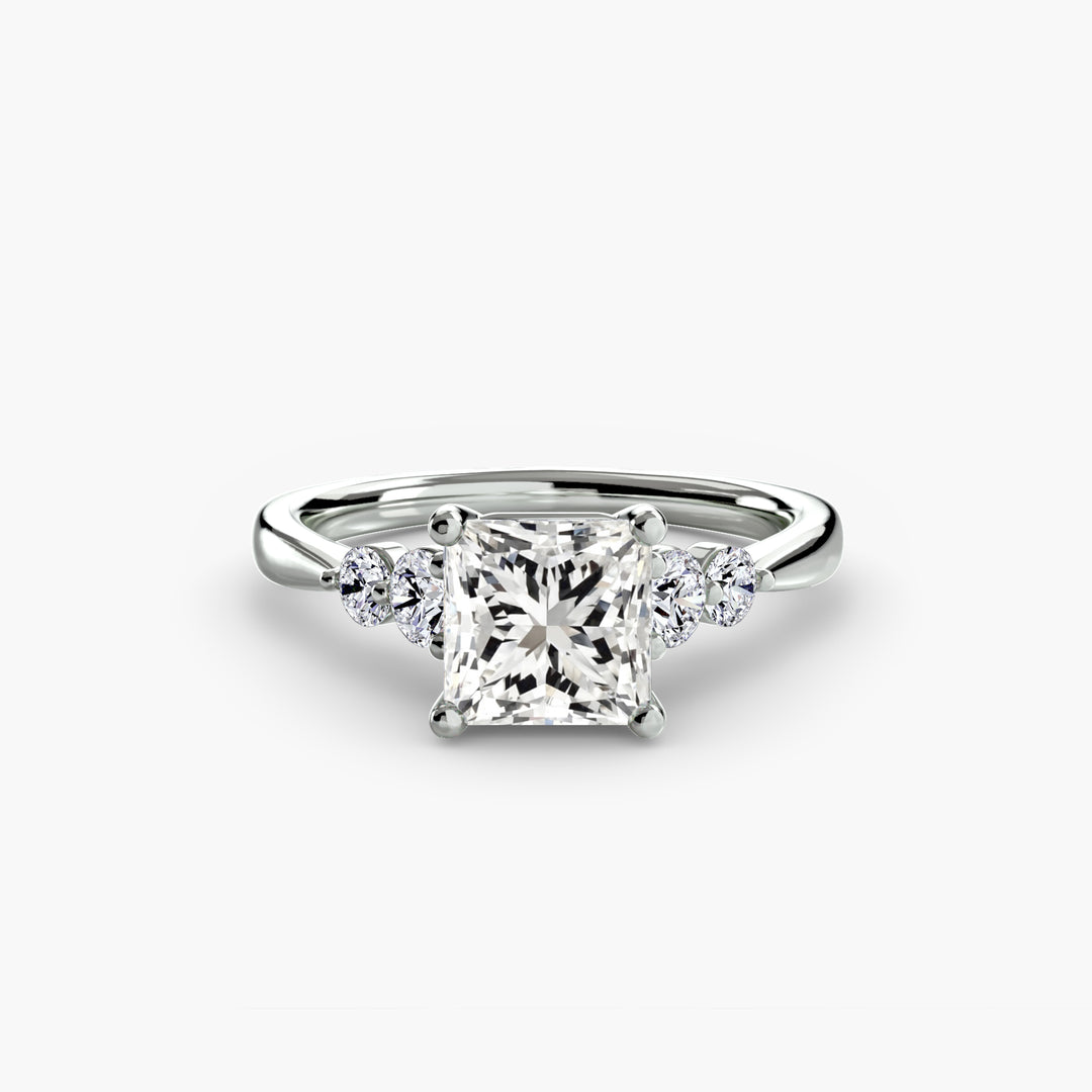 EDNA I Five Stone Diamond Engagement Ring