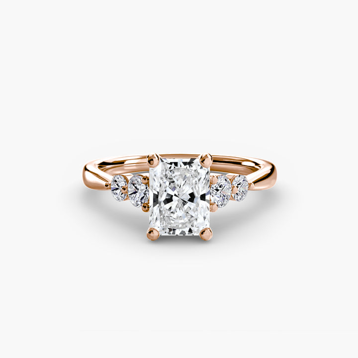 EDNA I Five Stone Diamond Engagement Ring