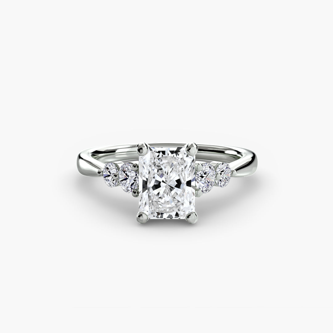 EDNA I Five Stone Diamond Engagement Ring