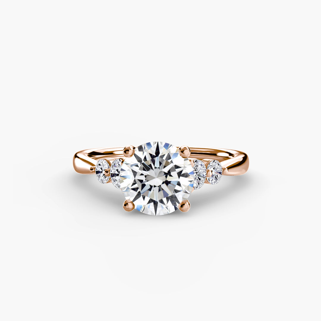 EDNA I Five Stone Diamond Engagement Ring