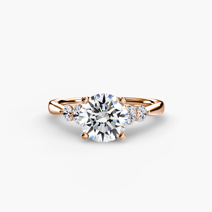 EDNA I Five Stone Diamond Engagement Ring