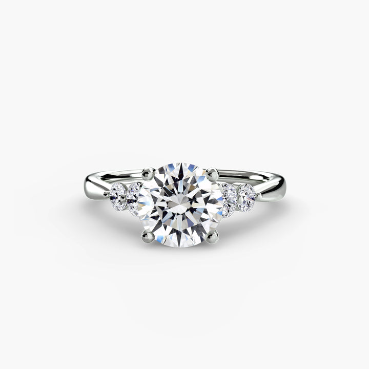 EDNA I Five Stone Diamond Engagement Ring