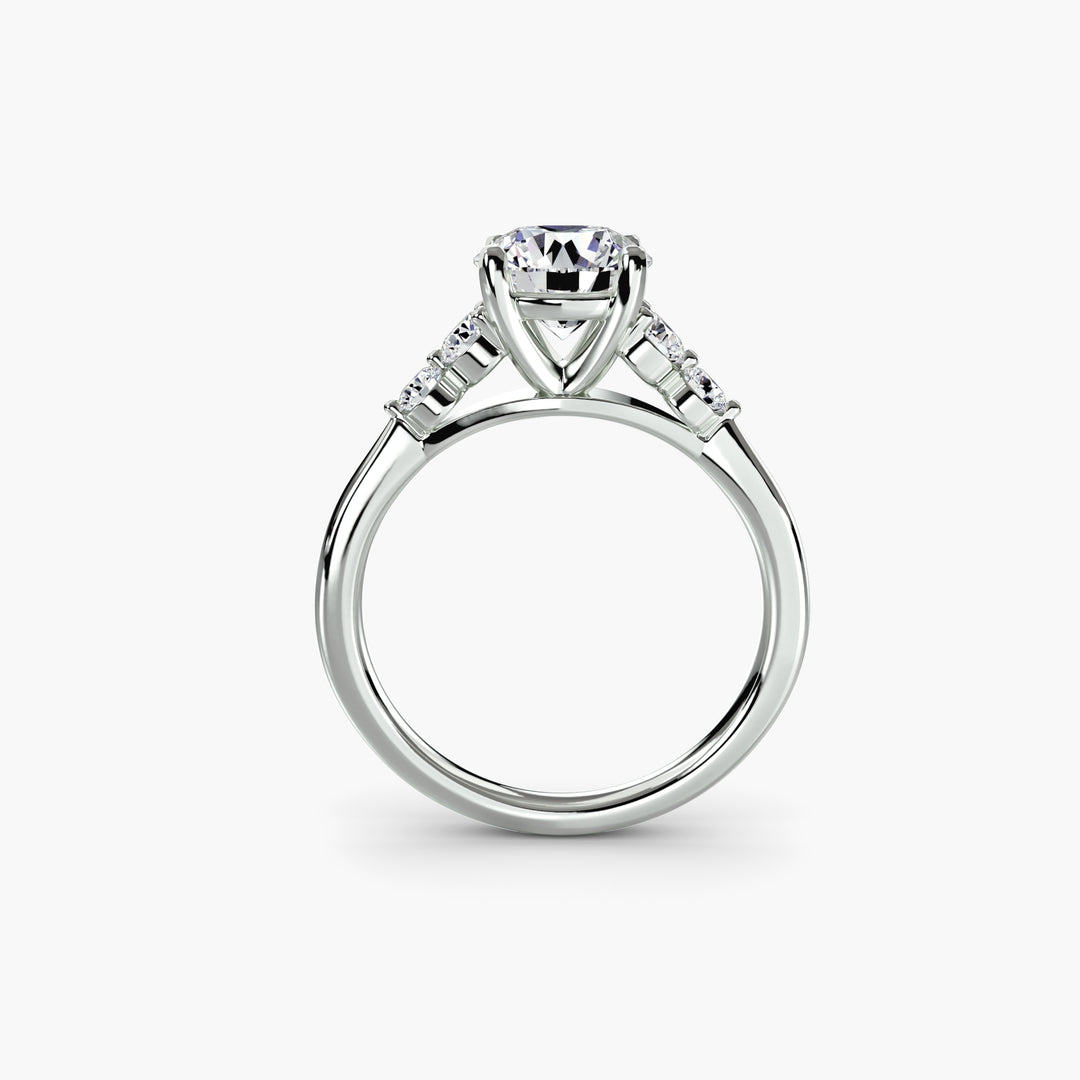 EDNA I Five Stone Diamond Engagement Ring