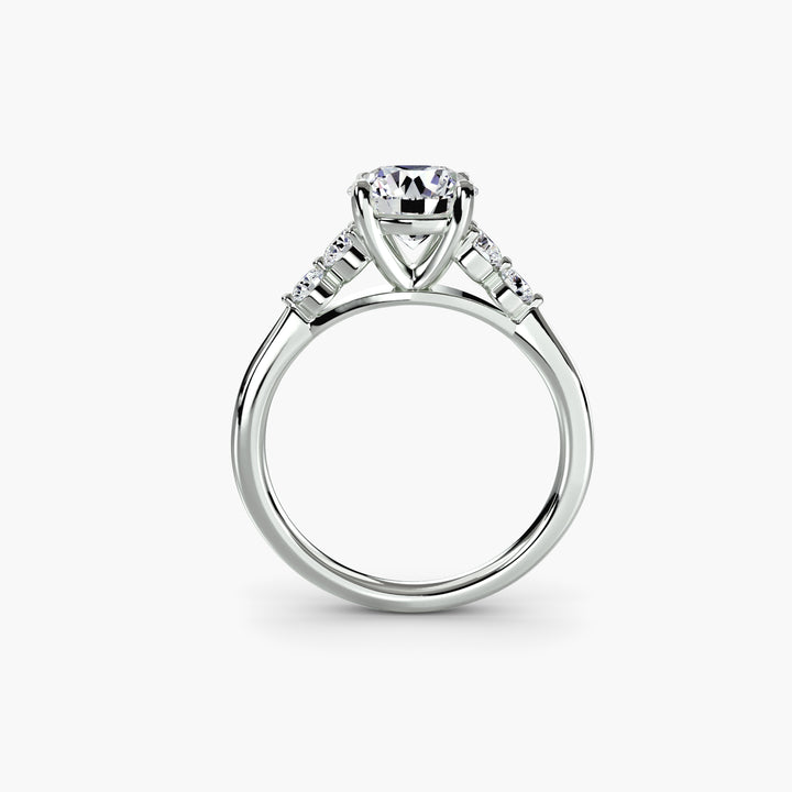 EDNA I Five Stone Diamond Engagement Ring