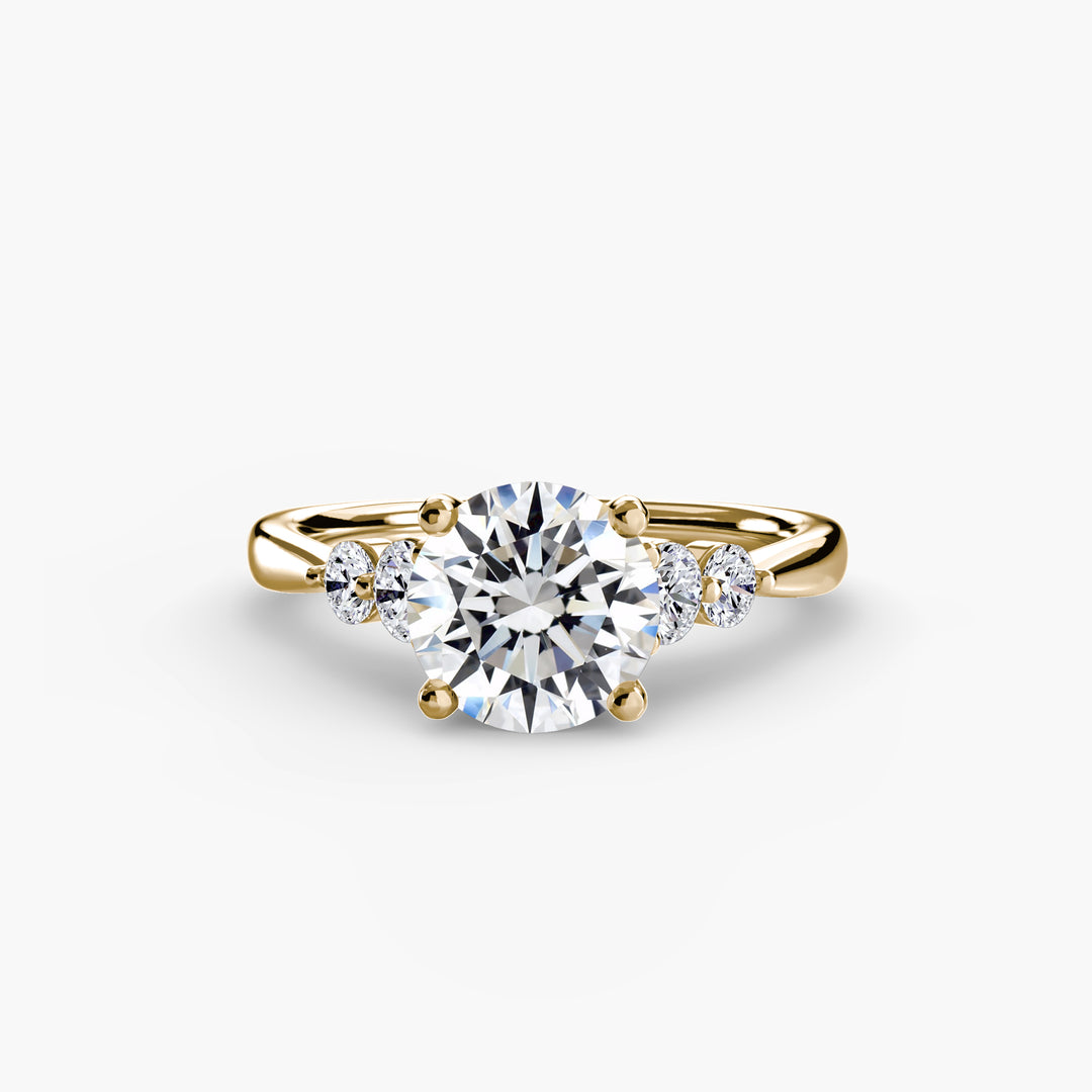 EDNA I Five Stone Diamond Engagement Ring