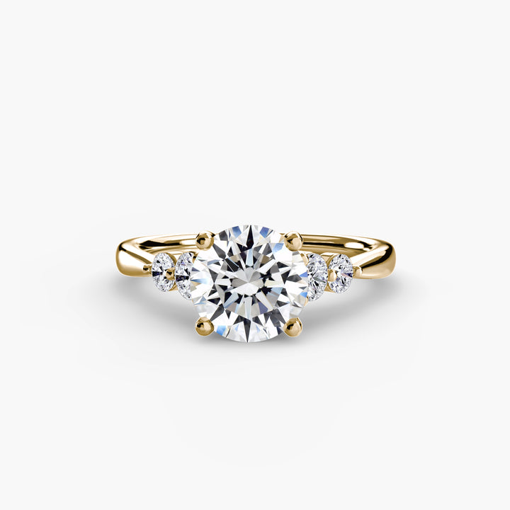 EDNA I Five Stone Diamond Engagement Ring