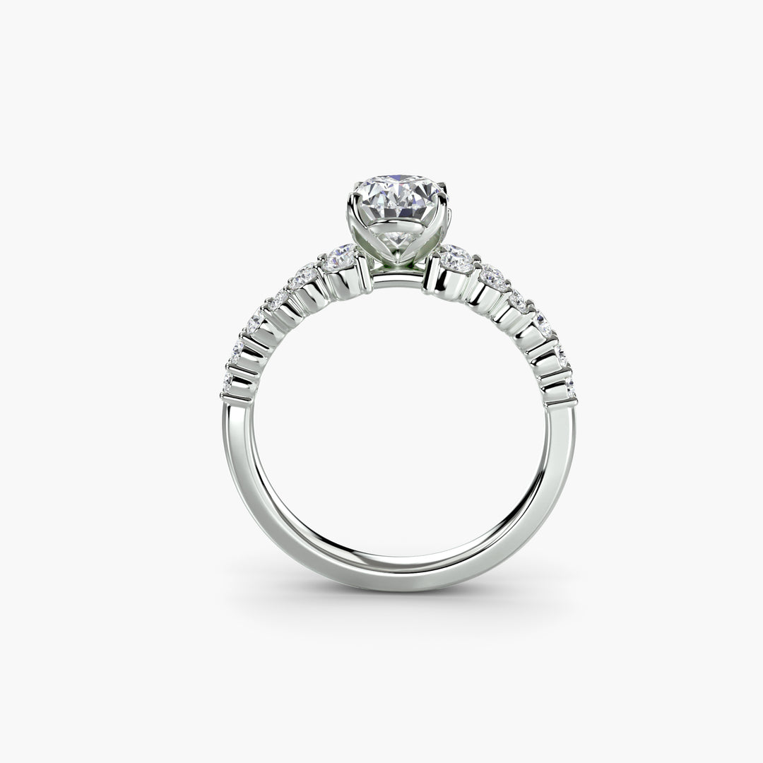 FENWICK II Cluster Diamond Engagement Ring