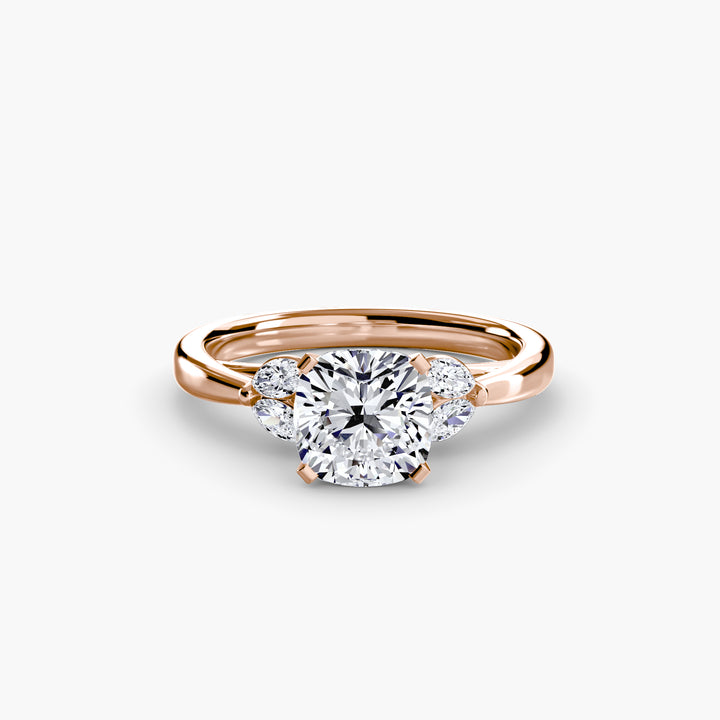 EDNA V Five Stone Diamond Engagement Ring