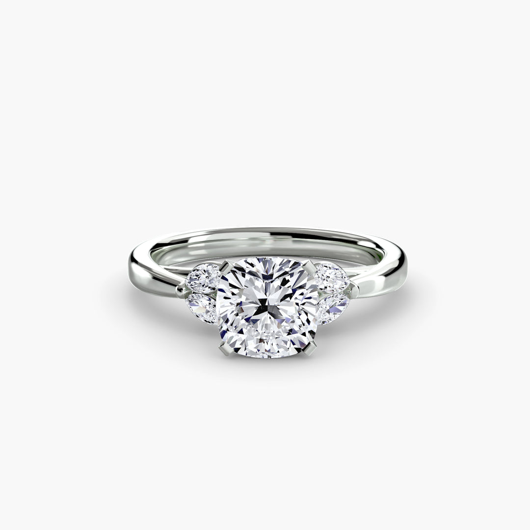 EDNA V Five Stone Diamond Engagement Ring