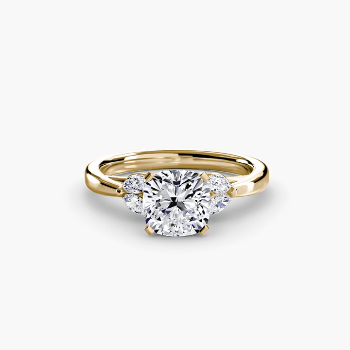 EDNA V Five Stone Diamond Engagement Ring