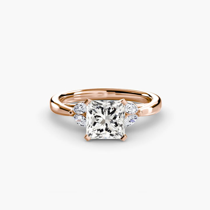 EDNA V Five Stone Diamond Engagement Ring