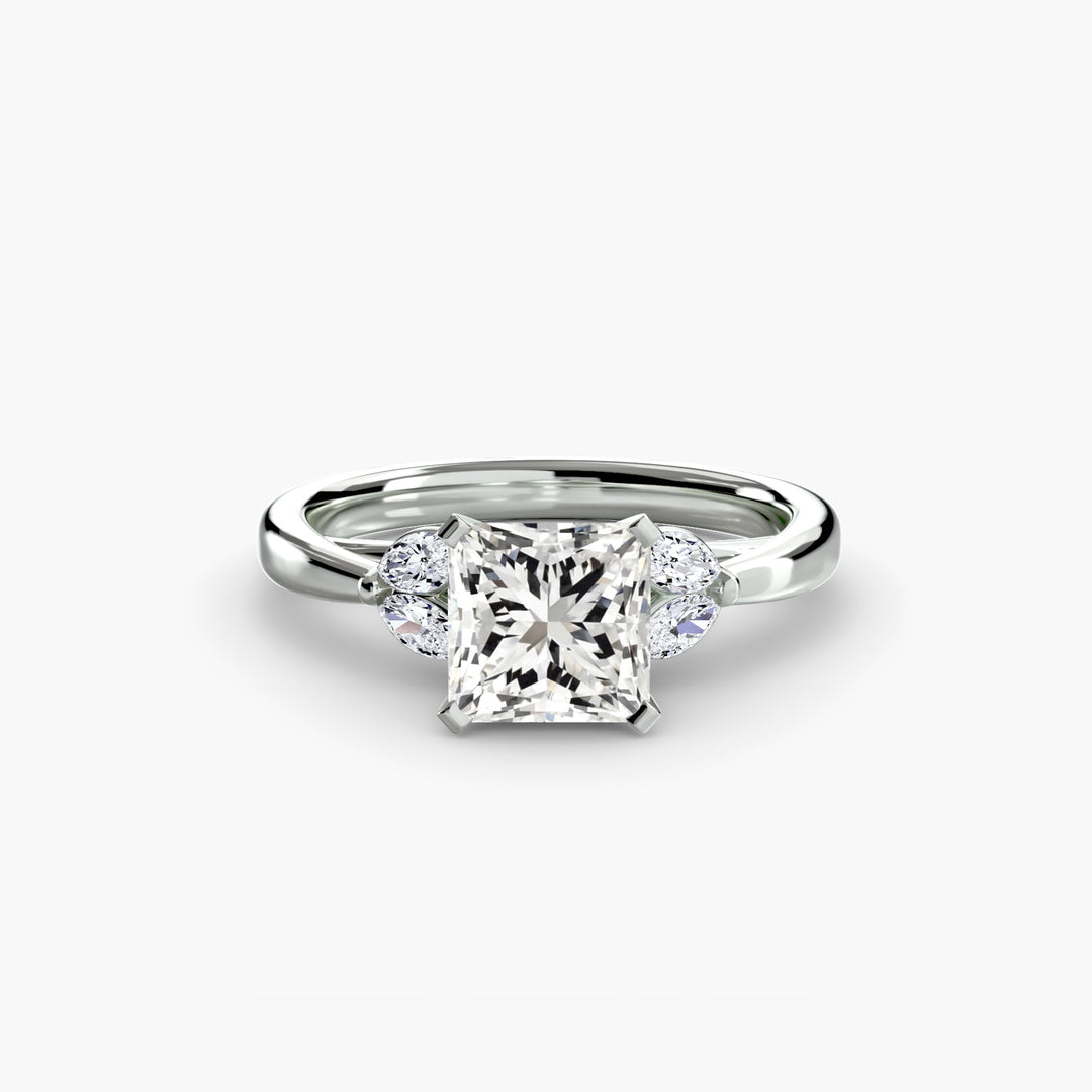 EDNA V Five Stone Diamond Engagement Ring