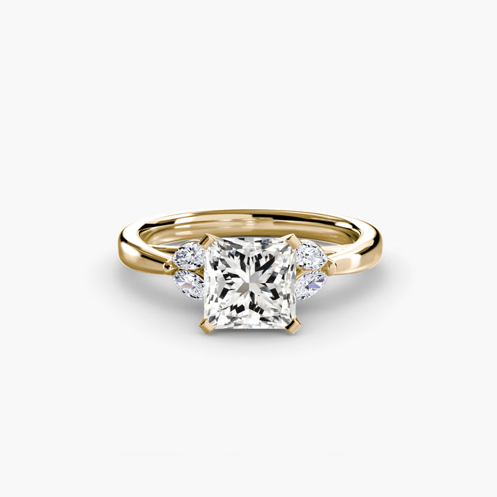 EDNA V Five Stone Diamond Engagement Ring