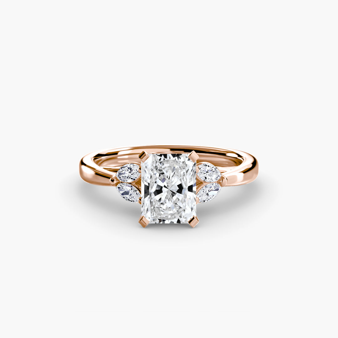 EDNA V Five Stone Diamond Engagement Ring