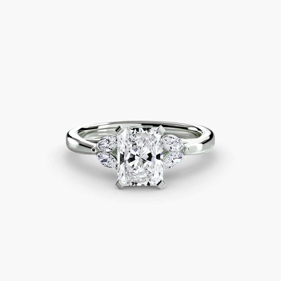 EDNA V Five Stone Diamond Engagement Ring