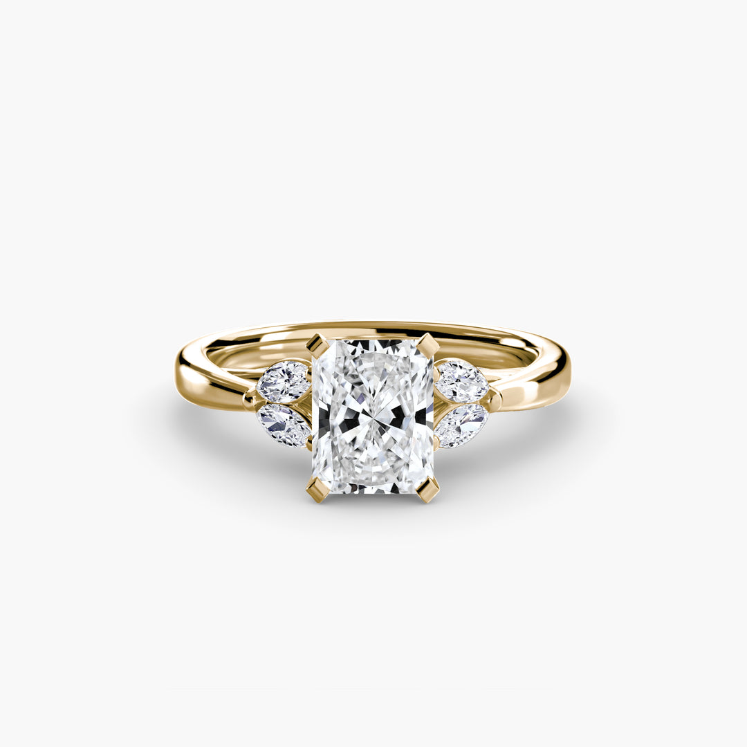EDNA V Five Stone Diamond Engagement Ring